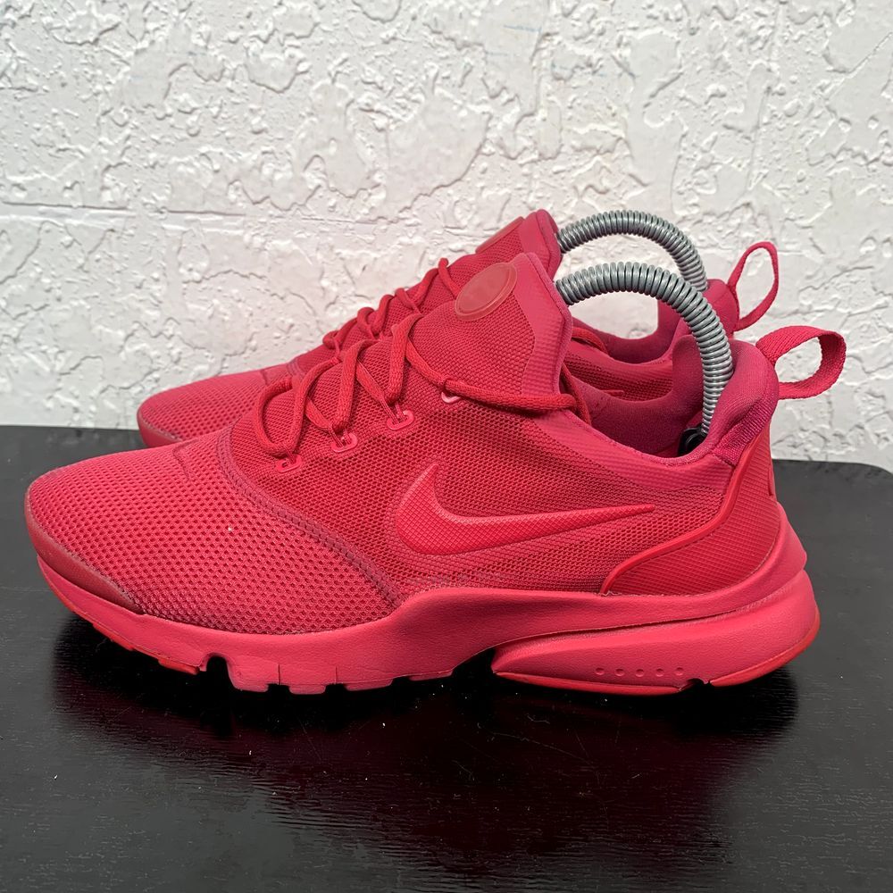 Nike Presto Fly Womens Size 7.5 Hot Fushcia Pink Shoes Youth Sneaker 913967-601